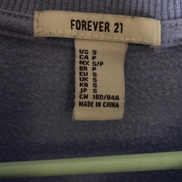 SOLD Who Cares Sweatshirt! - Picture 3 of 4